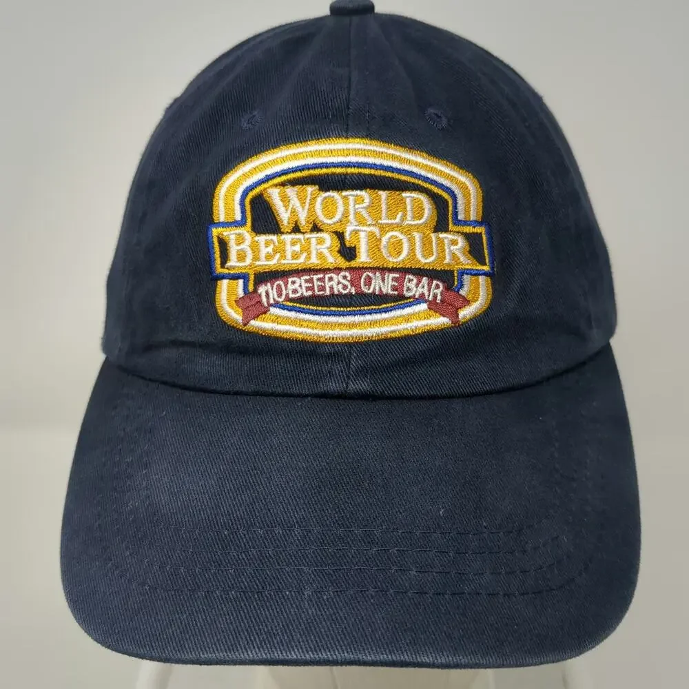 NGG World Beer Tour Old Chicago Blue Baseball Cap One Size Strapback Logo Hat